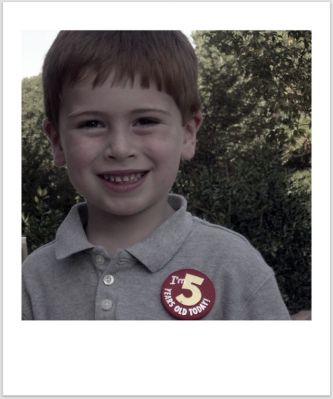 The little guy who helped create my "brand"...