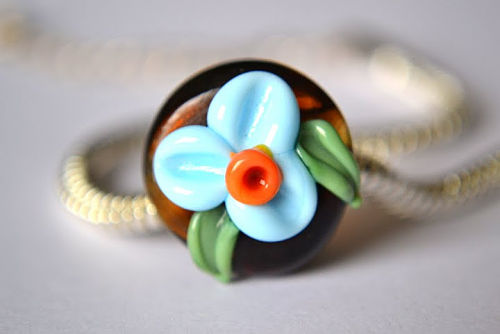 Marianna lampwork button