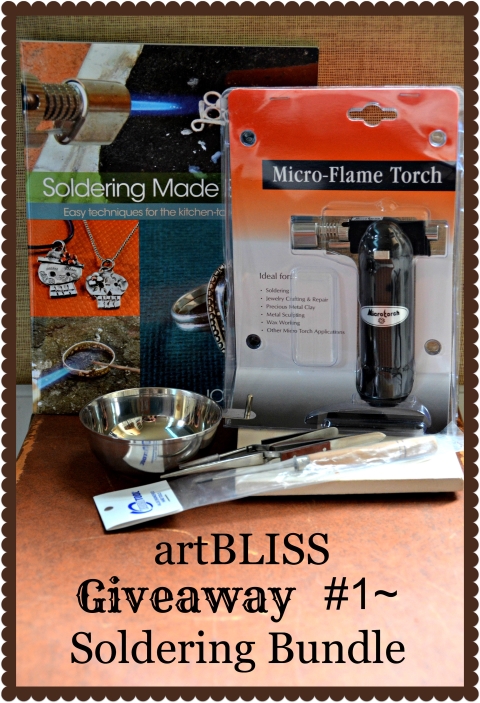 artBLISS 2013 Giveaway #1 Soldering Set