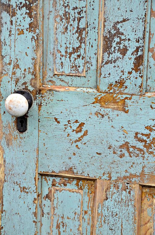 Old Blue Door