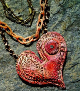 Layered Heart by Christine Damm