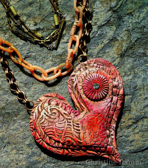 Layered Heart by Christine Damm