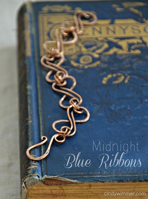Midnight Blue Ribbons by Cindy Wimmer