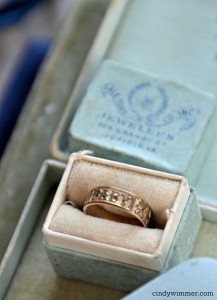 Gale-Ford Co. Inc. antique baby ring
