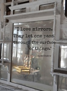 Antique mirror