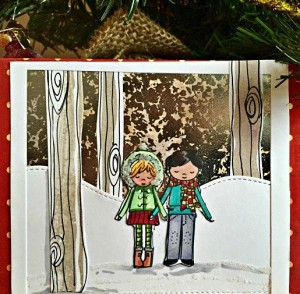 Handmade card by M.B.